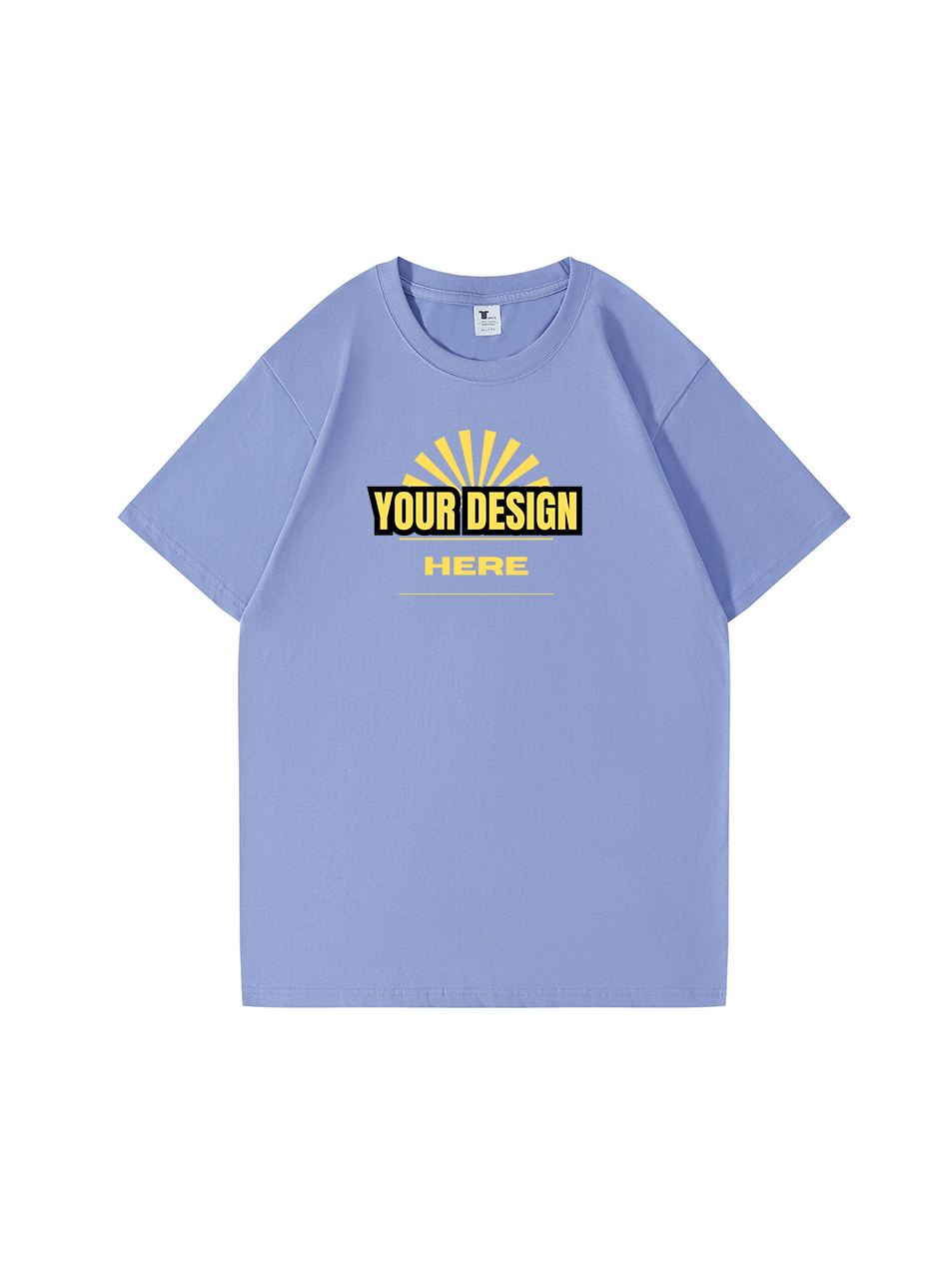 Custom Cotton T-Shirt Soft Personalized Tee