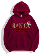 Santa Baby Custom Cotton Hoodie for Christmas