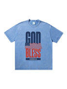 God Bless Independence Day Custom T-shirts