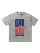 God Bless Independence Day Custom T-shirts