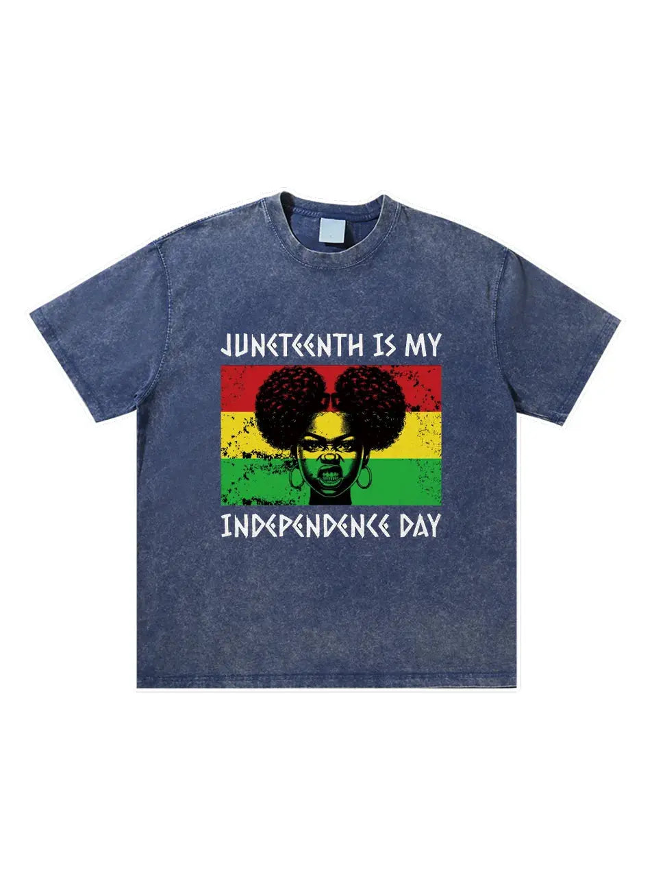 July Is My Independence Day Custom T-shirts