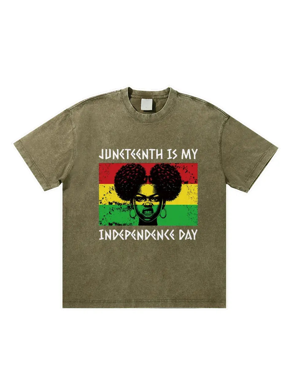 July Is My Independence Day Custom T-shirts