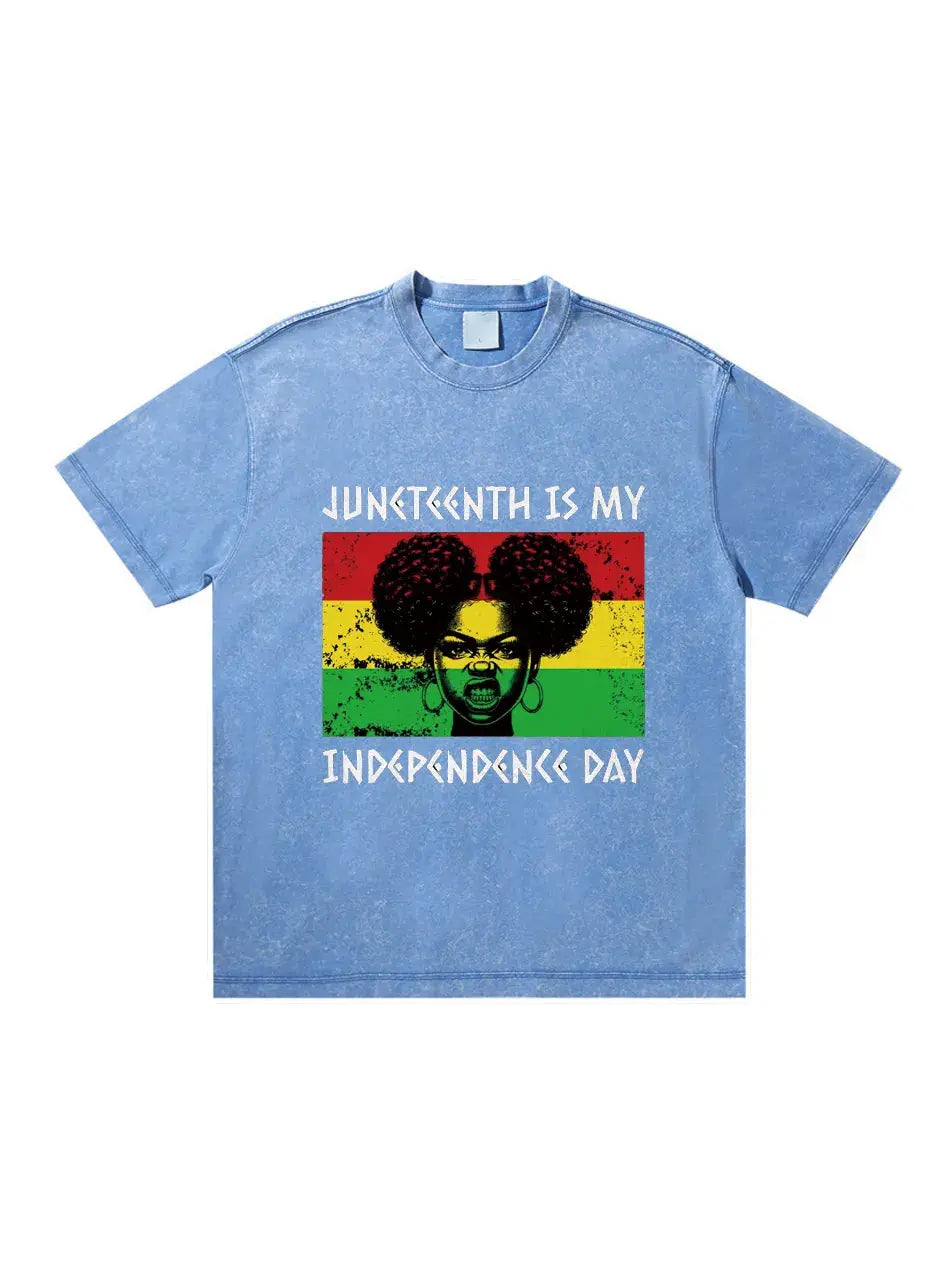 July Is My Independence Day Custom T-shirts