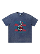 Peace Love America Independence Day Custom T-shirts