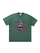 Peace Love America Independence Day Custom T-shirts