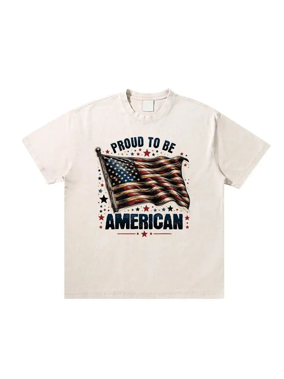 Proud To Be America Independence Day Custom T-shirts