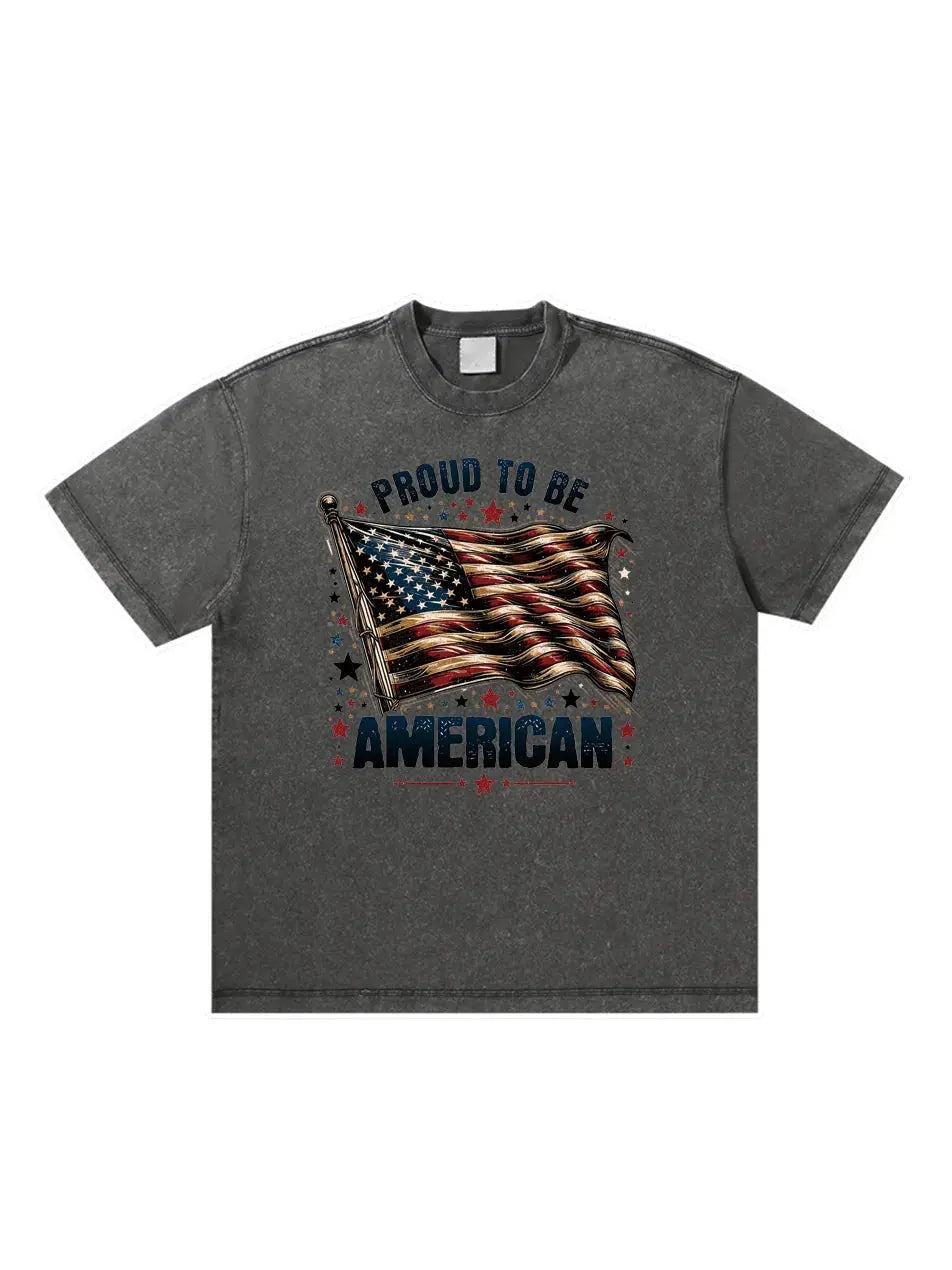 Proud To Be America Independence Day Custom T-shirts