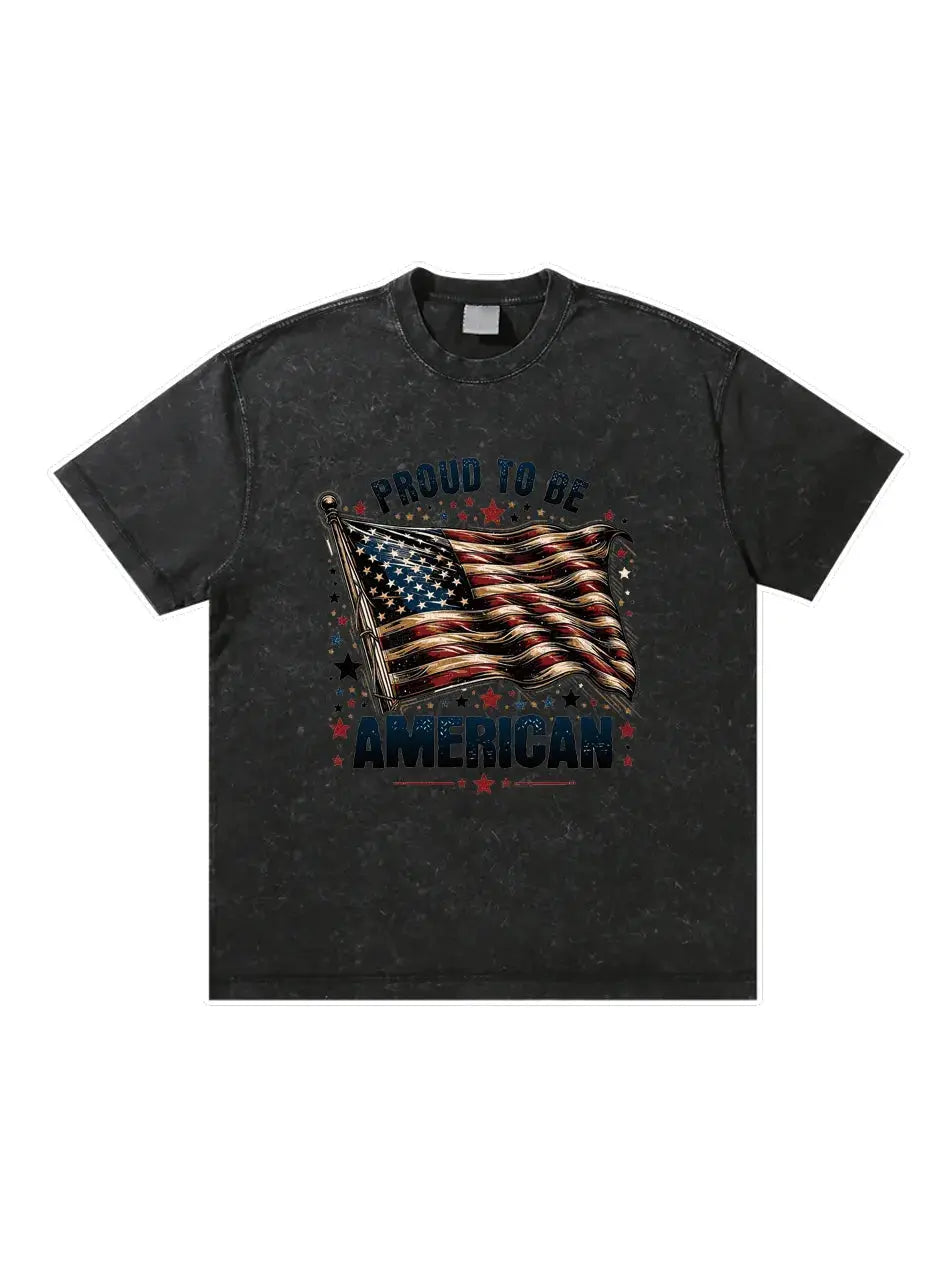 Proud To Be America Independence Day Custom T-shirts