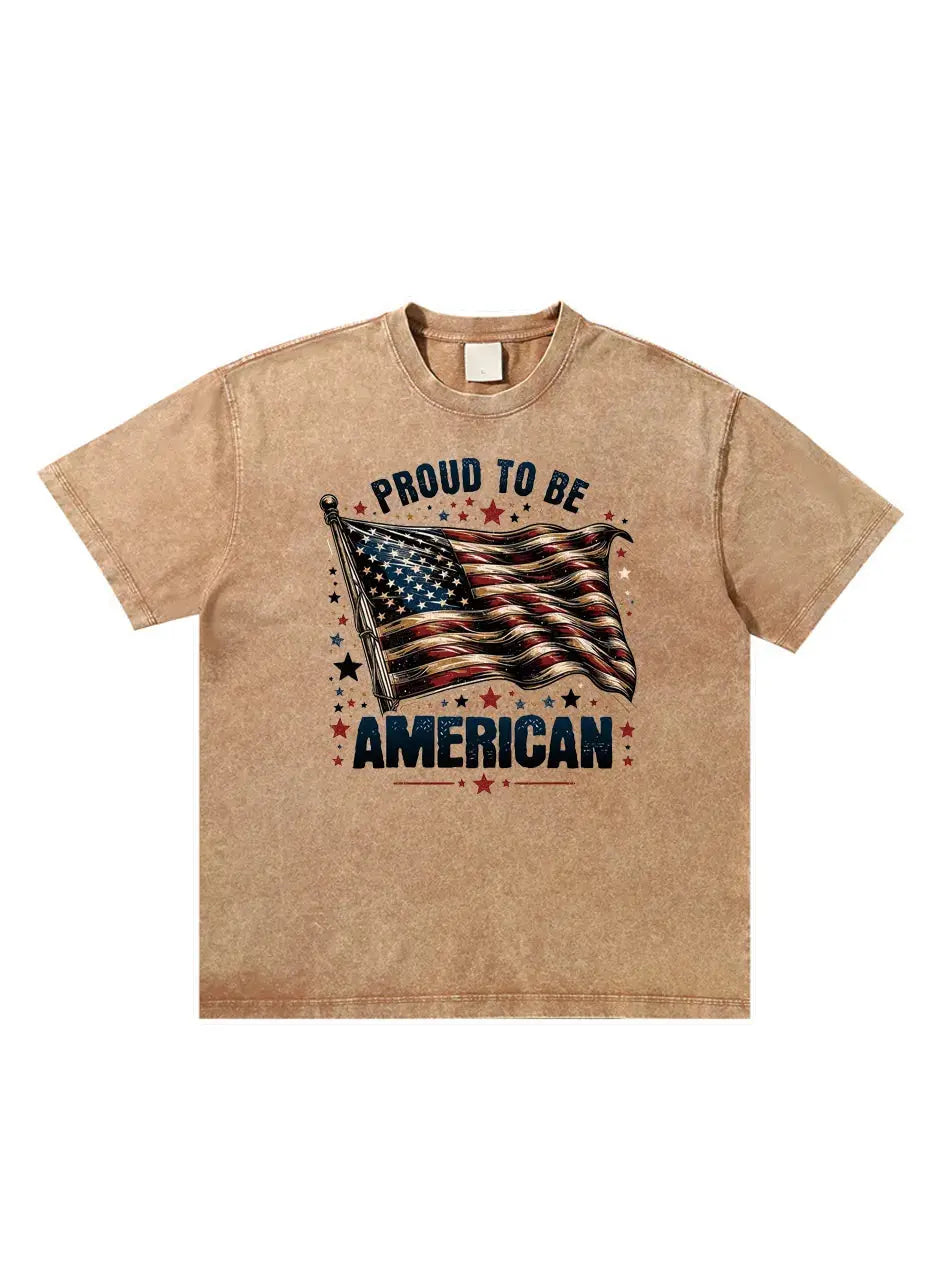 Proud To Be America Independence Day Custom T-shirts