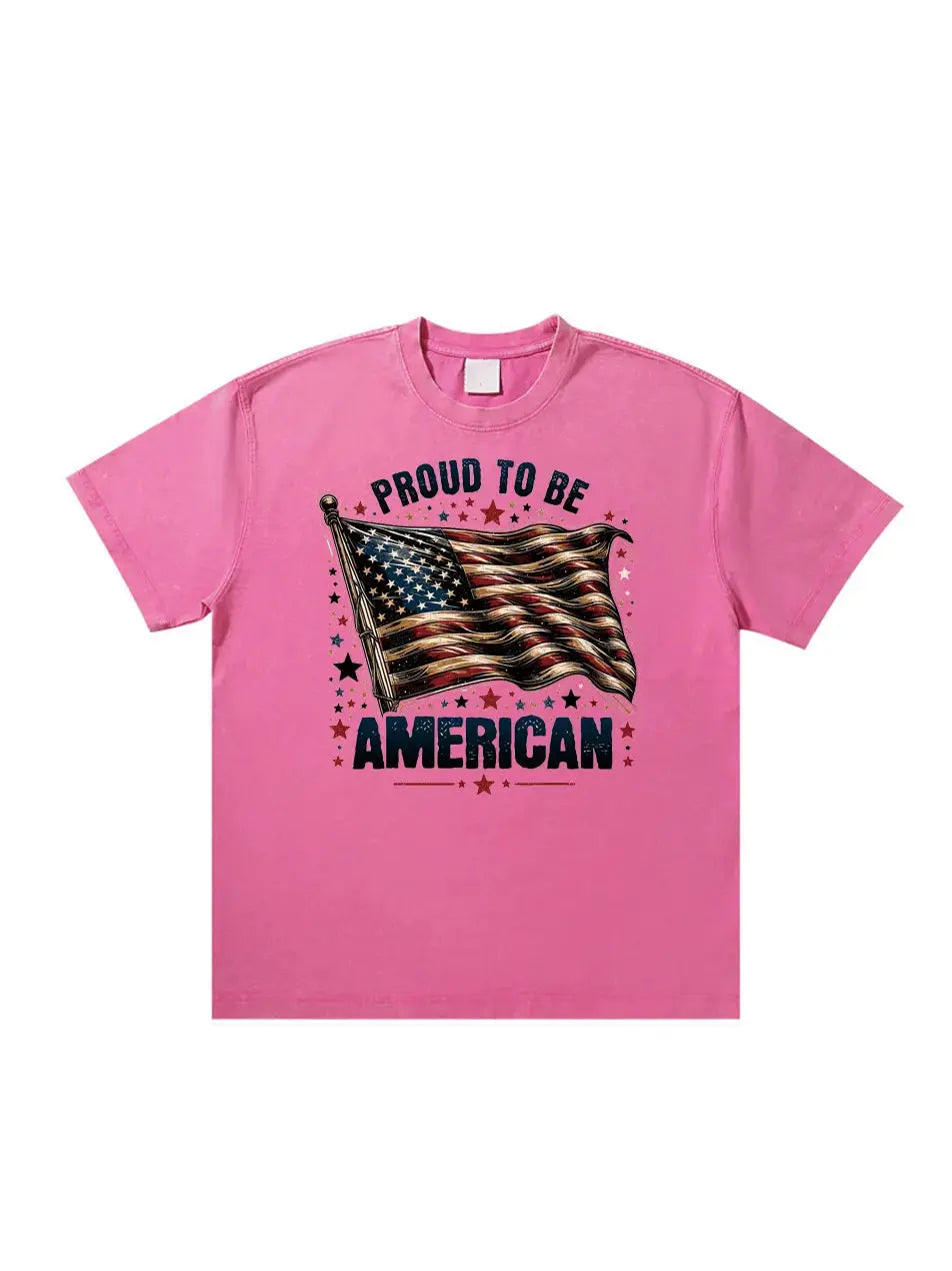 Proud To Be America Independence Day Custom T-shirts