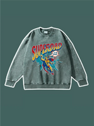 Super Dad To The Rescue Graphic Sweatshirt - Emma Bridess