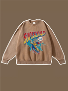 Super Dad To The Rescue Graphic Sweatshirt - Emma Bridess