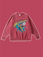 Super Dad To The Rescue Graphic Sweatshirt - Emma Bridess