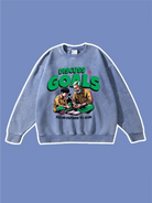 Discuss Goals With Dad Graphic Sweatshirt - Emma Bridess