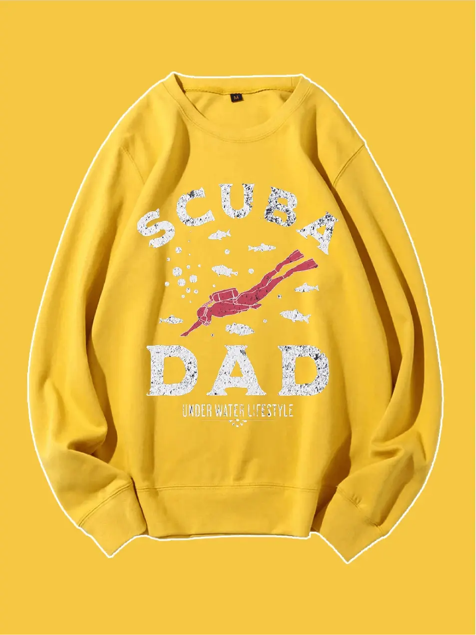 Scuba Dad Custom Sweatshirt