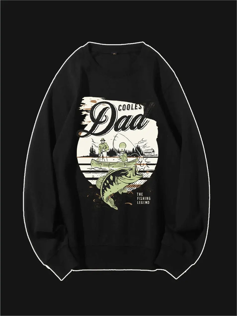 Coolest Dad Custom Sweatshirt