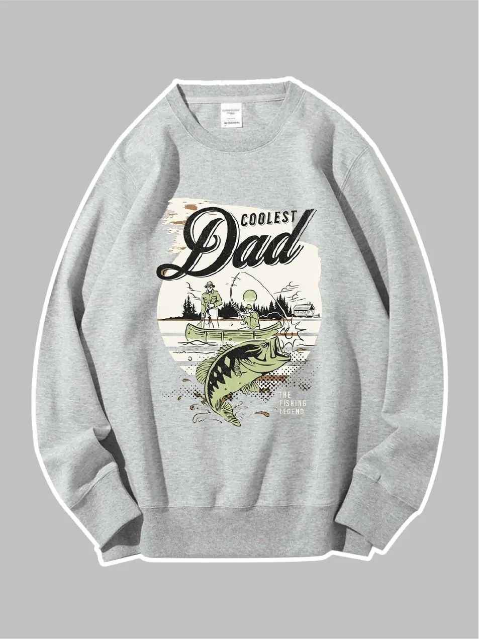 Coolest Dad Custom Sweatshirt