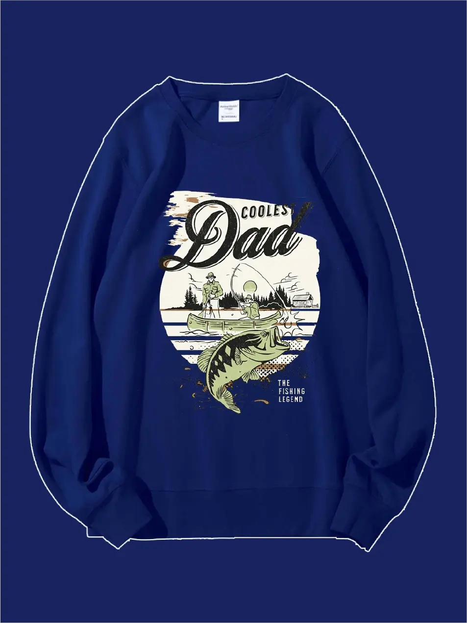 Coolest Dad Custom Sweatshirt