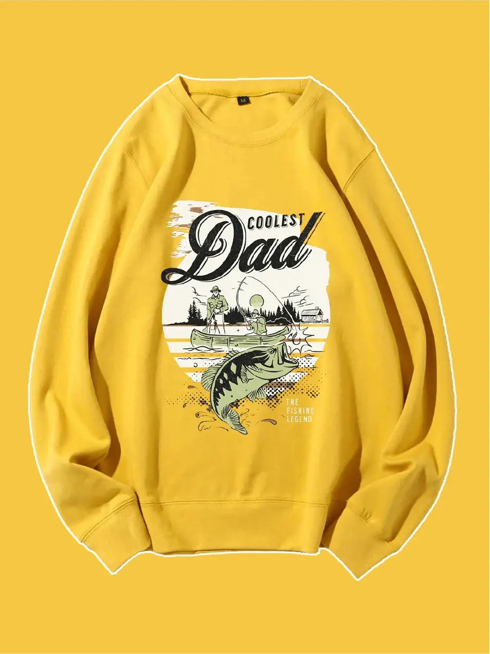 Coolest Dad Custom Sweatshirt