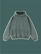 Washed Vintage Drop Shoulder Hoodie - Emma Bridess