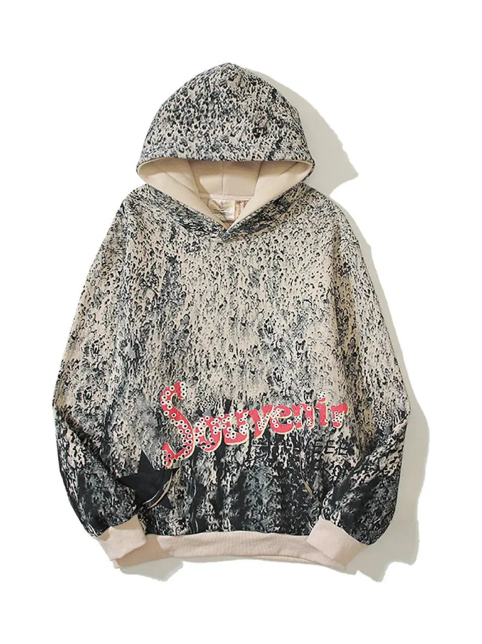 High Street Souvenir Printed Hoodie