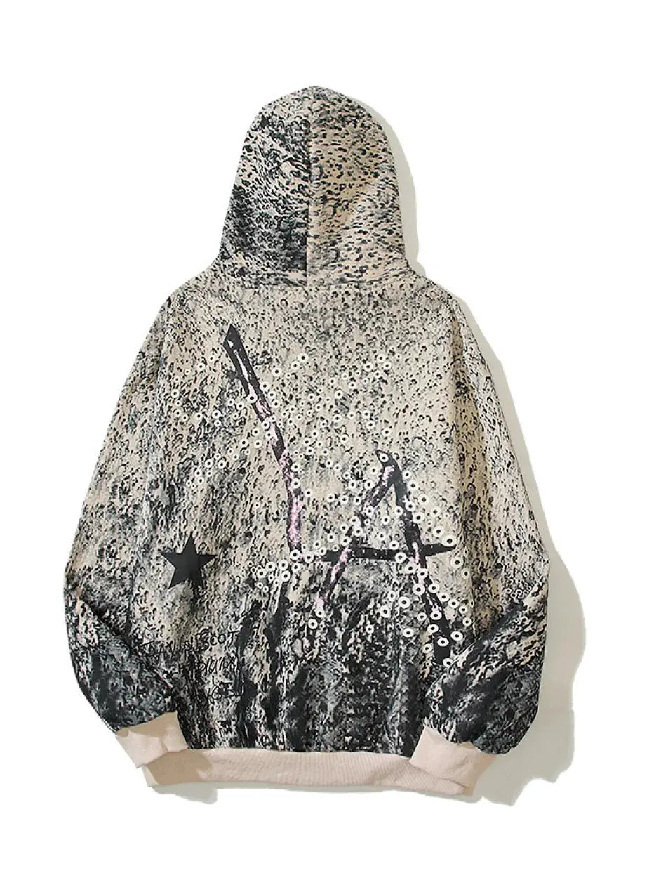 High Street Souvenir Printed Hoodie