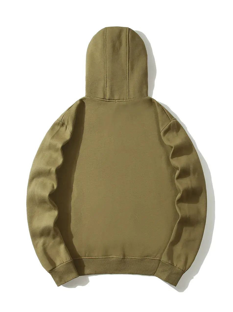 Zipper Hoodie with Round Lens