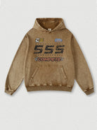 Washed Vintage Racing Element Hoodie