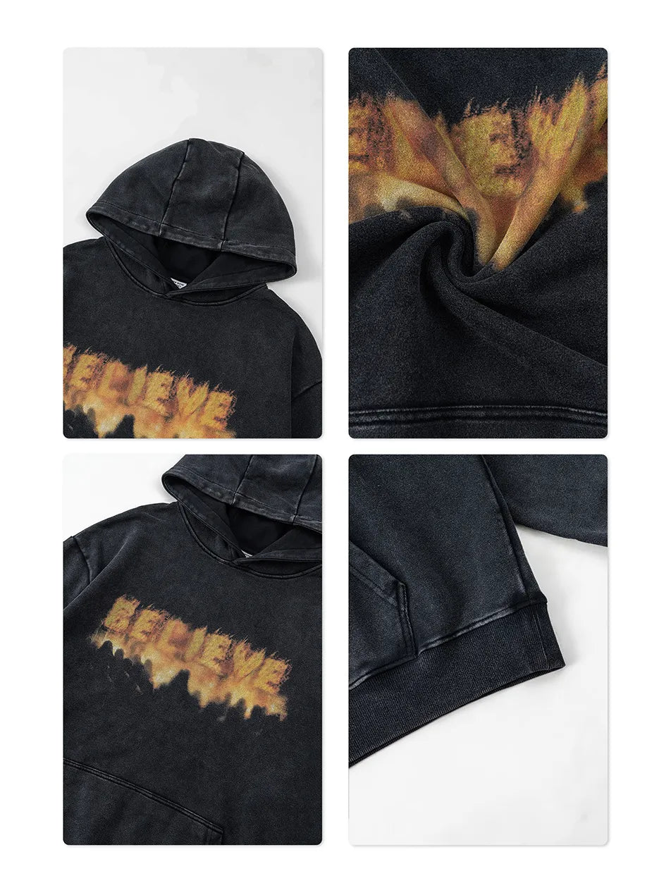 Flame Hoodie For Men