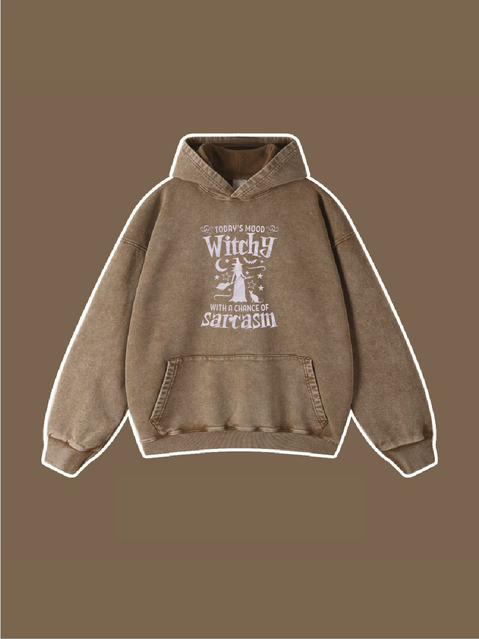 Witchy With A Chance of Sarcasm Custom Hoodie