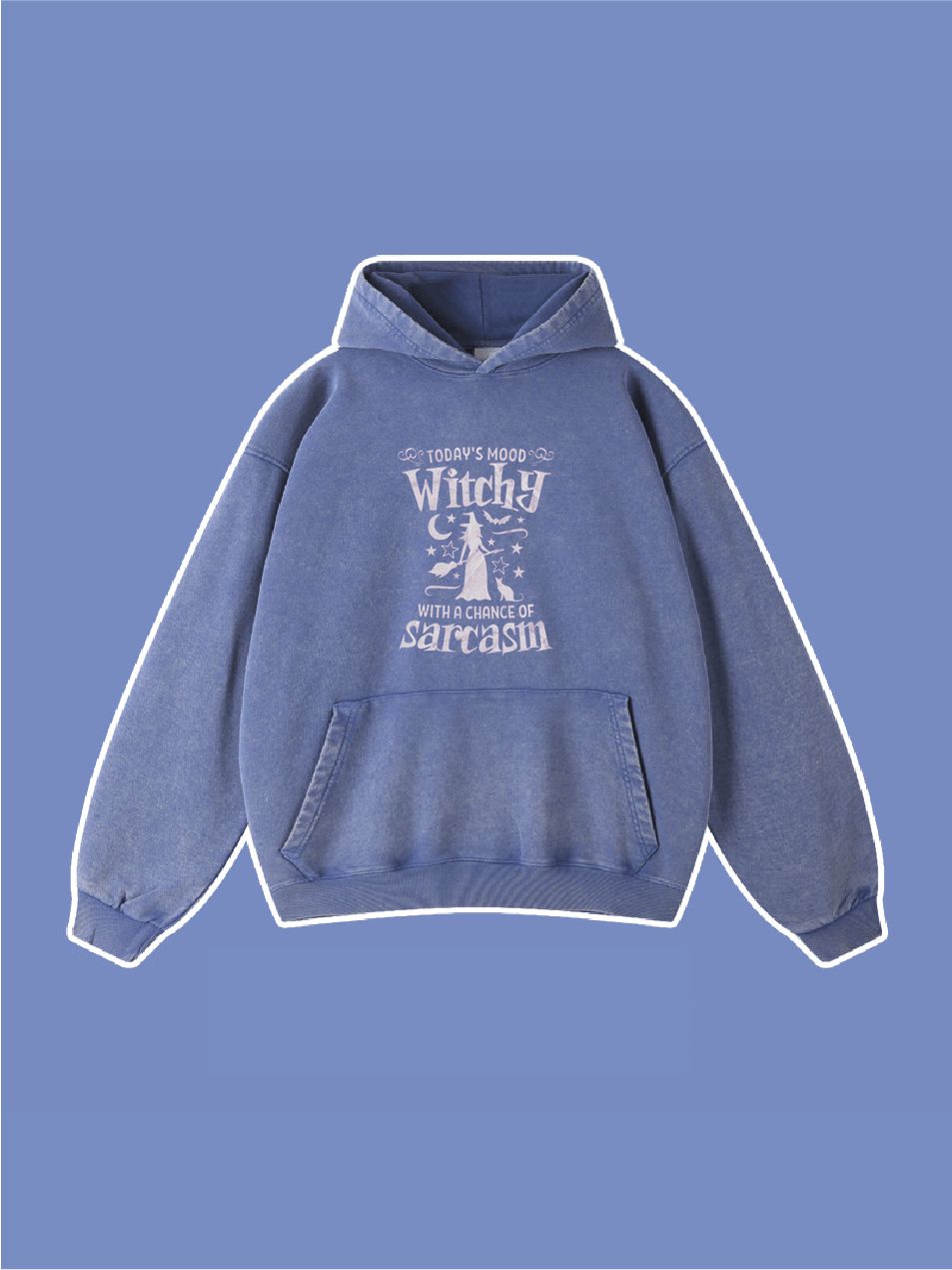 Witchy With A Chance of Sarcasm Custom Hoodie