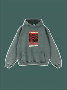 Warning Zombies Ahead Halloween Custom Hoodie