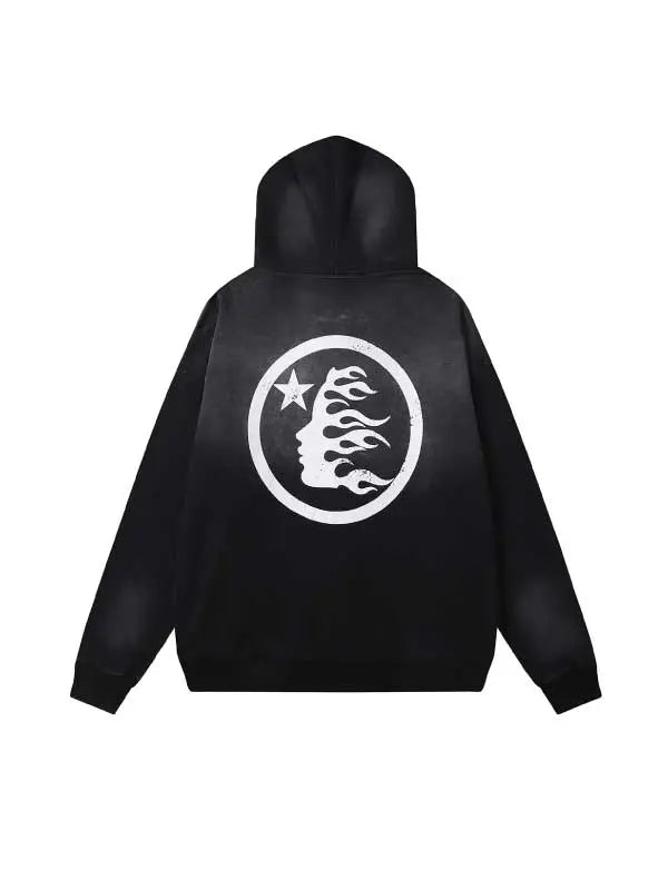 High Quality Black Hellstar Hoodie - Emma Bridess