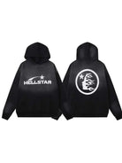 High Quality Black Hellstar Hoodie - Emma Bridess