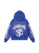 Hellstar Studios Blue Yoga Hoodies - Emma Bridess