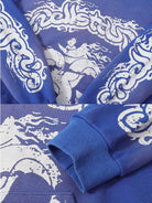 Hellstar Studios Blue Yoga Hoodies - Emma Bridess