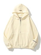 Oversized Essentials Zip up Hoodie - Emma Bridess