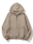 Oversized Essentials Zip up Hoodie - Emma Bridess