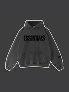 450g Wash Old Vintage Essentials Hoodie