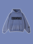 450g Wash Old Vintage Essentials Hoodie