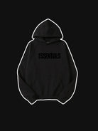 Basic Letter Printed Essentials Hoodie 460g Essentials Sweatshirt