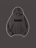 Basic Letter Printed Essentials Hoodie 460g Essentials Sweatshirt