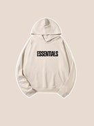 Basic Letter Printed Essentials Hoodie 460g Essentials Sweatshirt