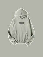 Basic Essentials Letter Print Hoodie 460g Classic Sweatshirt