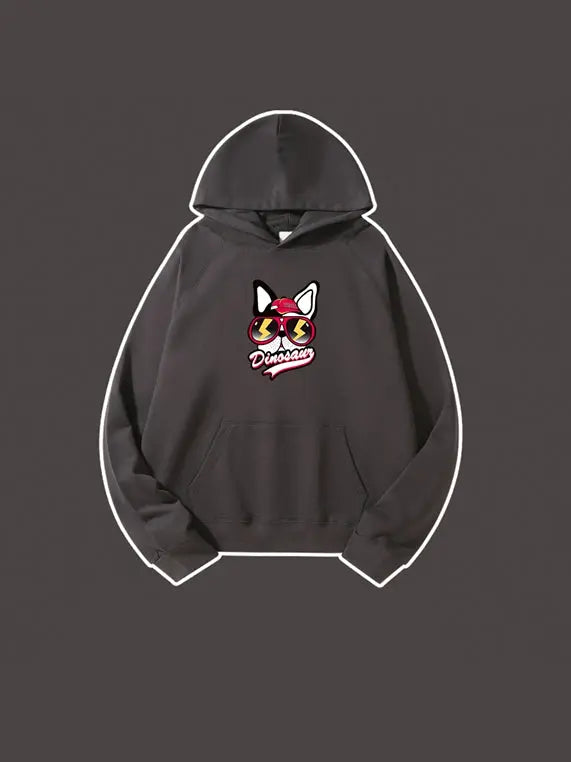 320g Double Cap Hooded Sweatshirt