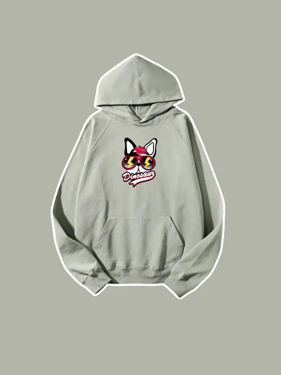 320g Double Cap Hooded Sweatshirt