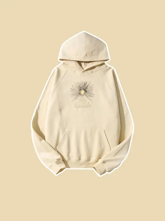 Printed Hooded Sweatshirt