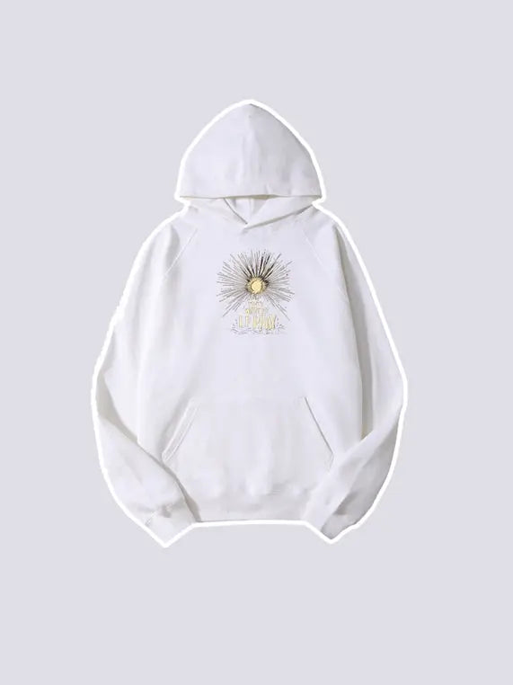 Printed Hooded Sweatshirt