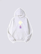 Crucifix Printed Hooded Sweatshirt 