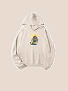 Cartoon Run Shoes Printed Hooded Sweatshirt Pocket Cotton Hoodie Emma Bridess